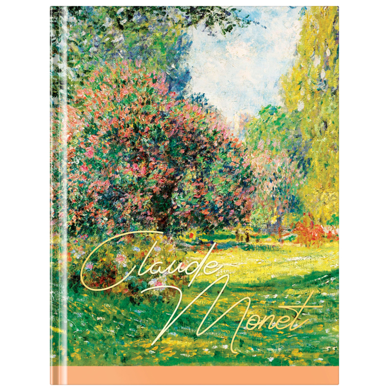 Бизнес-блокнот А6, 80л., OfficeSpace "Путешествия. Parc Monceau", глянцевая ламинация