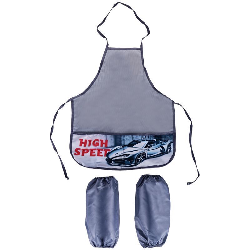 Фартук с нарукавниками ArtSpace "High Speed", 39*49см, 2 кармана