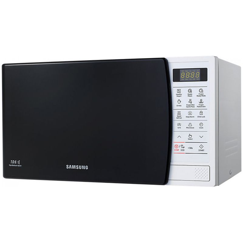 Микроволновая печь Samsung GE83KRW-1, 23л, электронное управление, гриль, белая