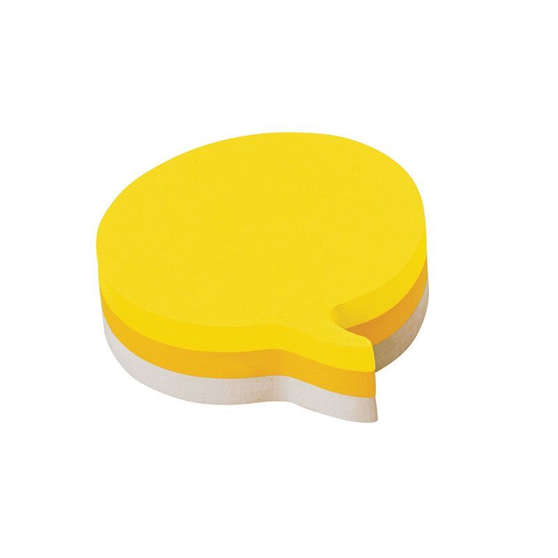 Самоклеящийся блок Post-it Original "Реплика" 70*70 мм, фигурные, комплект 3 цвета*75л