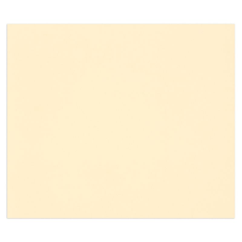 Цветная бумага 500*650мм, Clairefontaine "Tulipe", 25л., 160г/м2, слоновая кость, легкое зерно, 100%целлюлоза