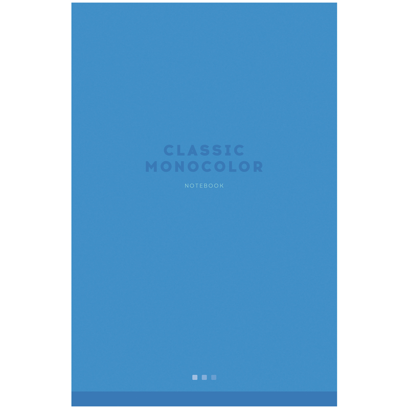 Блокнот А5 80л. на скрепке ArtSpace "Monocolor. Blue"