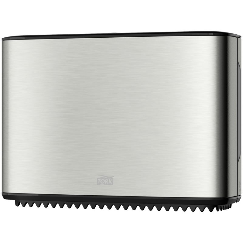 Диспенсер для туалетной бумаги в мини рулонах Tork "Image Design"(Т2) металл/пластик, механич., хром