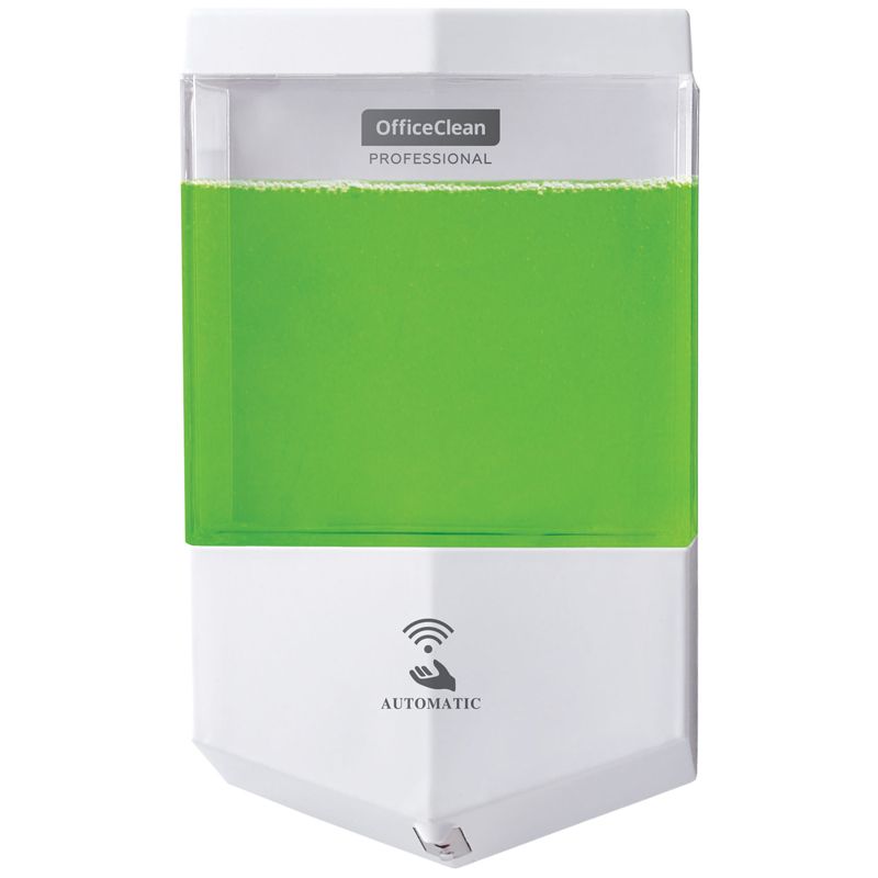 Диспенсер для жидкого мыла OfficeClean Professional Original, наливной, сенсорный, белый, 0.6л