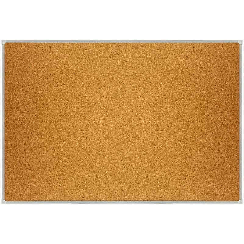 УЦЕНКА-Доска пробковая OfficeSpace, 100*150см, алюминиевая рамка