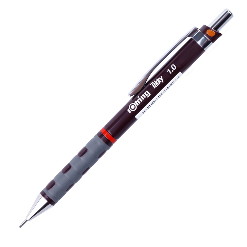 Карандаш механический Rotring "Tikky" 1,0мм, HB, темно-бордовый