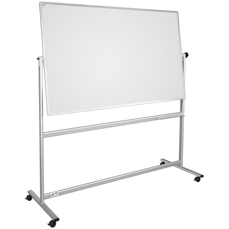 Доска магнитно-маркерная 2х3 "Education", 100*170см, двусторонняя, поворот., мобильная