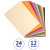 Цветная бумага 500*650мм, Clairefontaine "Tulipe", 24л., 160г/м2, пастельные оттенки, легкое зерно, 100%целлюлоза Цветная бумага 500*650мм, Clairefontaine "Tulipe", 24л., 160г/м2, пастельные оттенки, легкое зерно, 100%целлюлоза