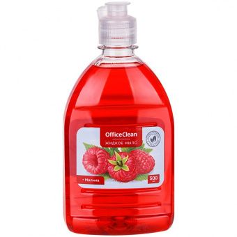 Мыло жидкое OfficeClean "Малина", 500мл