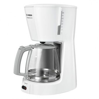 Кофеварка капельная Bosch TKA-3A031, 1,25л, 1100Вт, белая