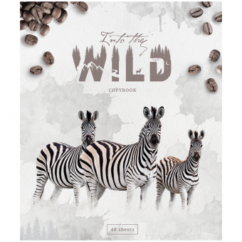 Тетрадь 48л., А5, линия ArtSpace "Животные. Into the wild", суперэконом