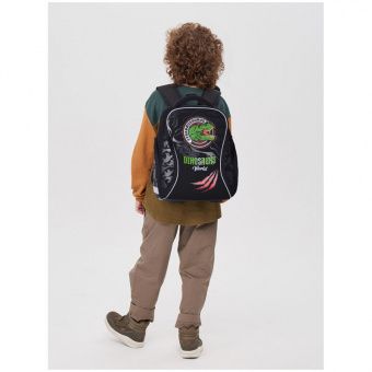 Ранец Berlingo Nova "Dino world" 37*28*18см, 2 отделения, 2 кармана, анатомическая спинка