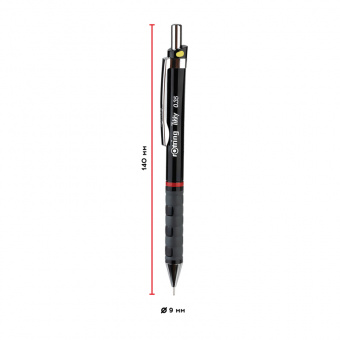Карандаш механический Rotring "Tikky" 0,35мм, HB, черный