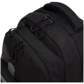 Рюкзак Grizzly, 32*45*23см, 2 отделения, 3 кармана, анатомическая спинка, черный/серый