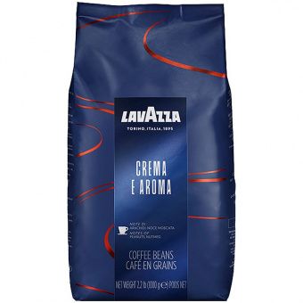 Кофе в зернах Lavazza "Crema e Aroma Espresso", вакуумный пакет, 1кг