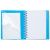 Записная книжка А6 50л. на гребне Clairefontaine "Koverbook", 90г/м2, пластик. обложка, карман, синяя Записная книжка А6 50л. на гребне Clairefontaine "Koverbook", 90г/м2, пластик. обложка, карман, синяя