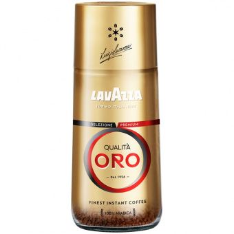 Кофе растворимый Lavazza "Qualità. Oro", сублимированный, стеклянная банка,95г