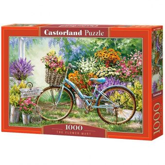 Пазл  1000 эл.   Castorlаnd "Цветочный марш"