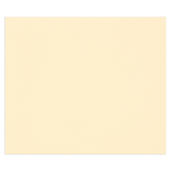 Цветная бумага 500*650мм, Clairefontaine "Tulipe", 25л., 160г/м2, слоновая кость, легкое зерно, 100%целлюлоза