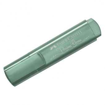 Текстовыделитель Faber-Castell "TL 46 Metallic" мерцающий зеленый, 1-5мм