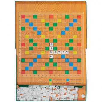 Игра настольная Десятое королевство "Словодел Компакт", 15*15см, картонная коробка