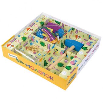 Игра развивающая Step Puzzle "Транспорт. Чудо-молоток", картонная коробка