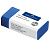 Ластик Faber-Castell "Dust-Free", прямоугольный, картонный футляр, 45*22*13мм, синий
