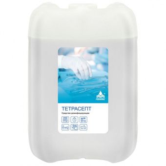 Средство антисептическое Тетрасепт, дезинфицирующее, канистра, 5л