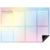 Магнитный планер на неделю MESHU А4, "Gradient", с маркером Магнитный планер на неделю MESHU А4, "Gradient", с маркером