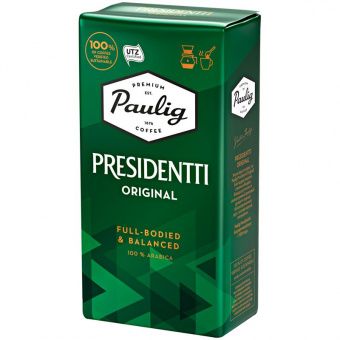 Кофе молотый Paulig "Presidentti Original", вакуумный пакет, 250г