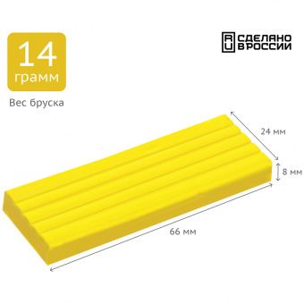 Пластилин Гамма "Юный художник" NEW, 24 цвета, 336г, со стеком. картон. упак.