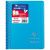 Записная книжка А6 50л. на гребне Clairefontaine "Koverbook", 90г/м2, пластик. обложка, карман, синяя Записная книжка А6 50л. на гребне Clairefontaine "Koverbook", 90г/м2, пластик. обложка, карман, синяя