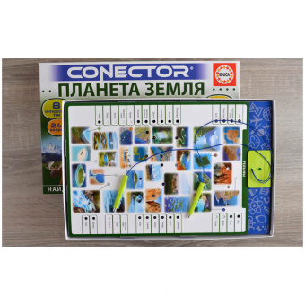Электровикторина Educa "Планета Земля", картонная коробка