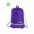 Мешок для обуви 1 отделение Berlingo "Basic lilac", 360*460мм, светоотражающая лента, карман на молнии