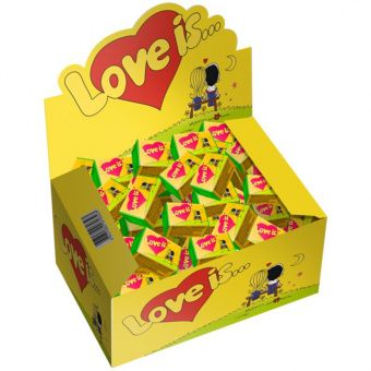 Жевательная резинка  Love is… Кокос и Ананас 4,2гр.