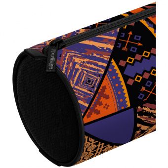 Пенал-тубус 1 отделение, 210*60 Berlingo "Tribal blue", полиэстер