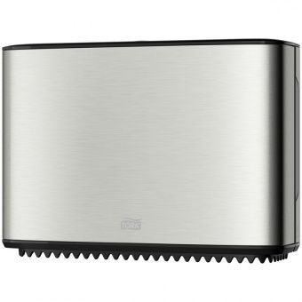 Диспенсер для туалетной бумаги в мини рулонах Tork "Image Design"(Т2) металл/пластик, механич., хром