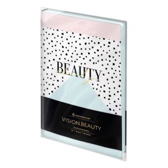 Записная книжка А5 80л. ЛАЙТ, кожзам, Greenwich Line "Vision. Beauty", тон. блок, цв. срез