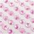 Наклейки акриловые MESHU "Pink pearls", 10*32см, европодвес