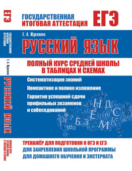 Русский язык. Полный курс средней школы в таблицах и схемах. /Жуковина.