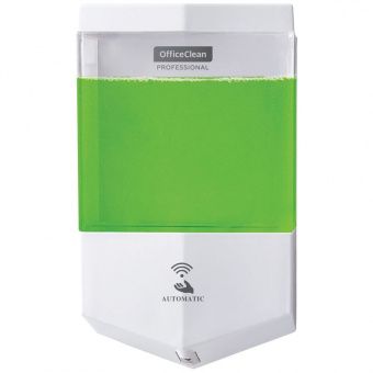 Диспенсер для жидкого мыла OfficeClean Professional Original, наливной, сенсорный, белый, 0.6л