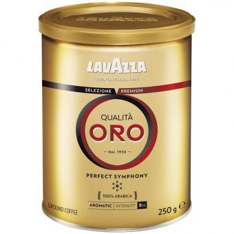Кофе молотый Lavazza "Qualità. Oro", жестяная банка, 250г