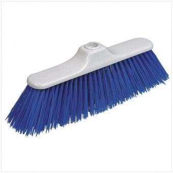 Щетка для уборки Vileda Professional "Экономик", ширина 30см, мягкая, щетина 8,5см (ручка 128310)
