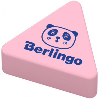 Ластик Berlingo "Zoo", 12шт., треугольные, 28*24*10мм, PVC бокс