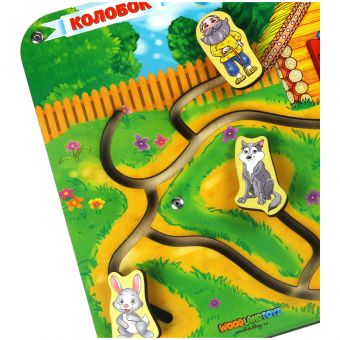 Игра развивающая Woodlandtoys "Сказки. Колобок"