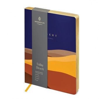 Записная книжка А5 80л. ЛАЙТ, кожзам, Greenwich Line "Utility. Desert", тон. блок в точку, золотой срез